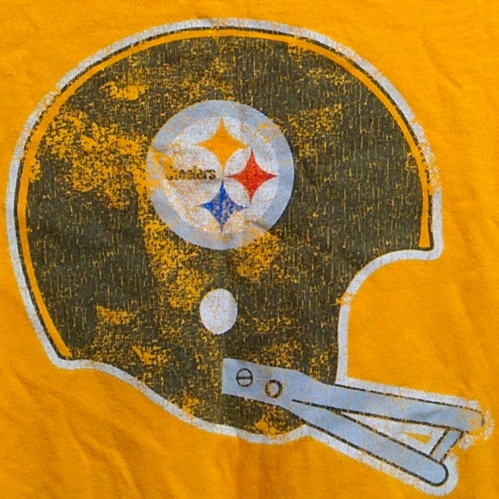 SALE! Reebok Pittsburgh Steelers Vtg NFL Shirt Sz.L (BX51) - Picture 2 of 7